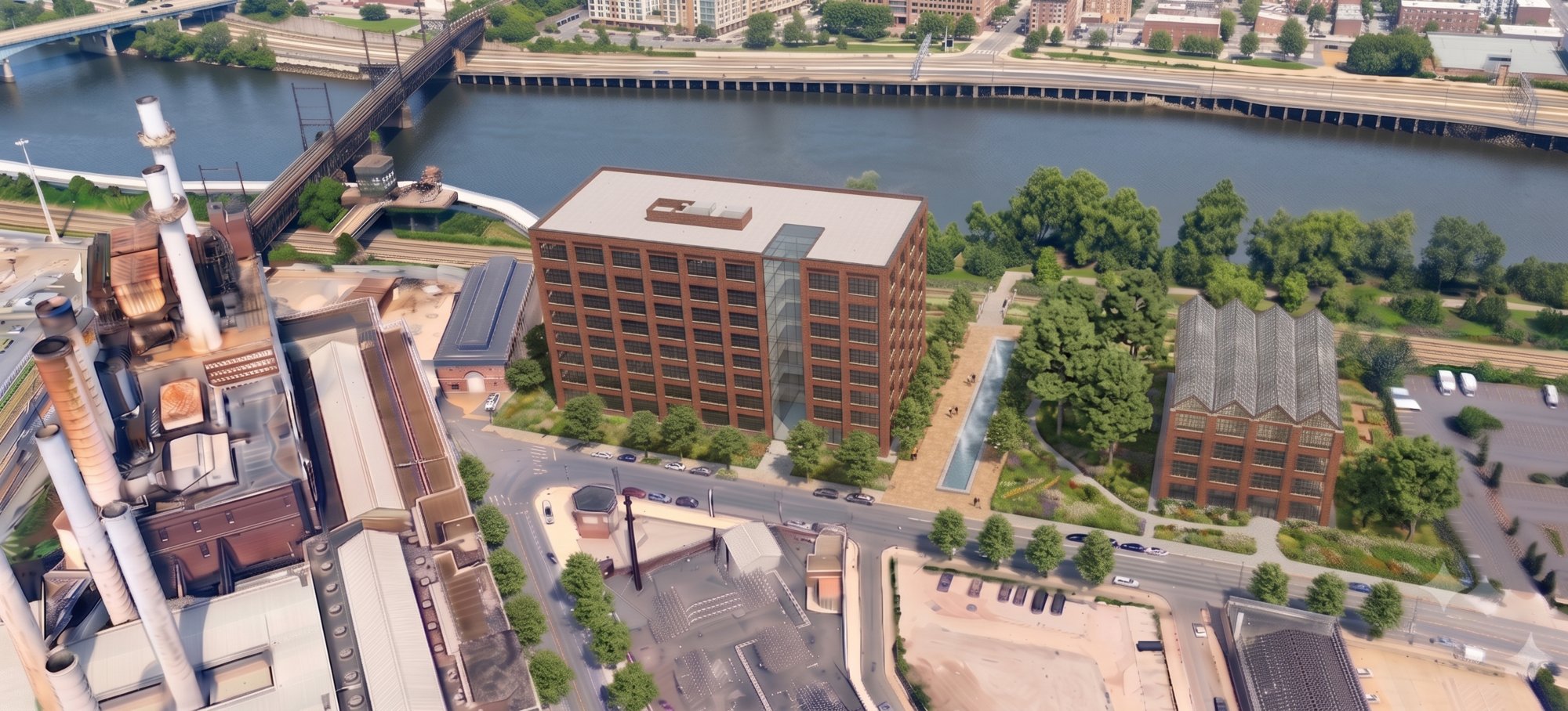 The River Site, the anchor parcel